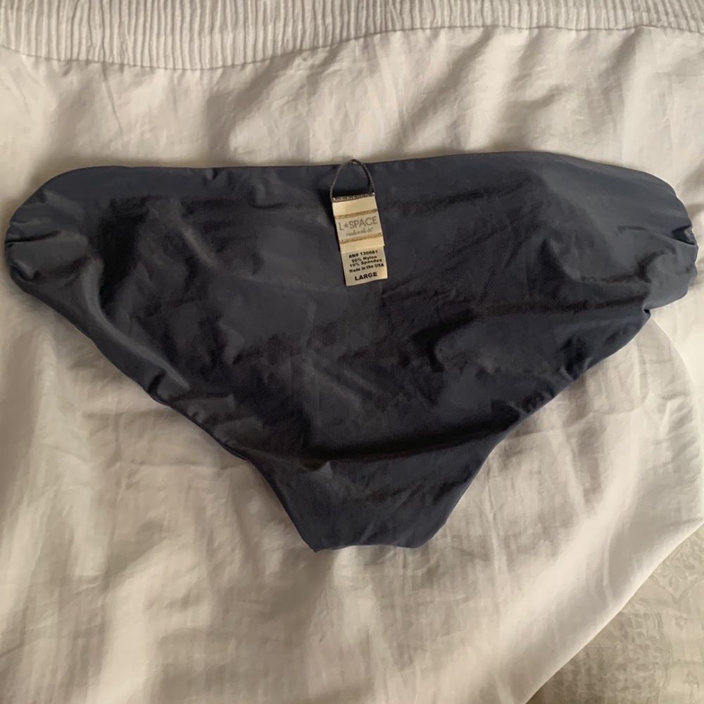 L*Space Gray Fringe Bikini Set - Picture 11 of 11